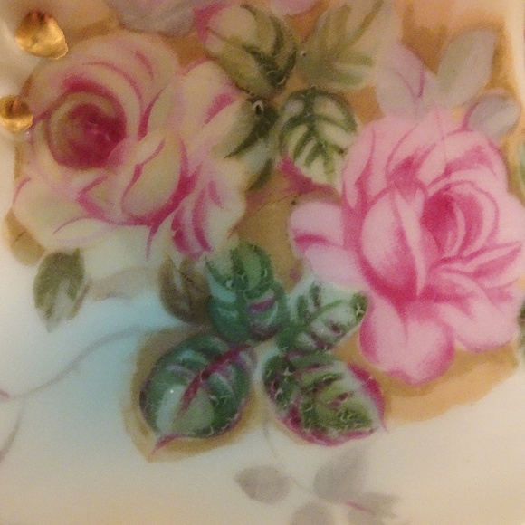 Vintage Floral Hand Painted R.S. Prussia Collection Porcelain Boot/Shoe Vase - Picture 2 of 9